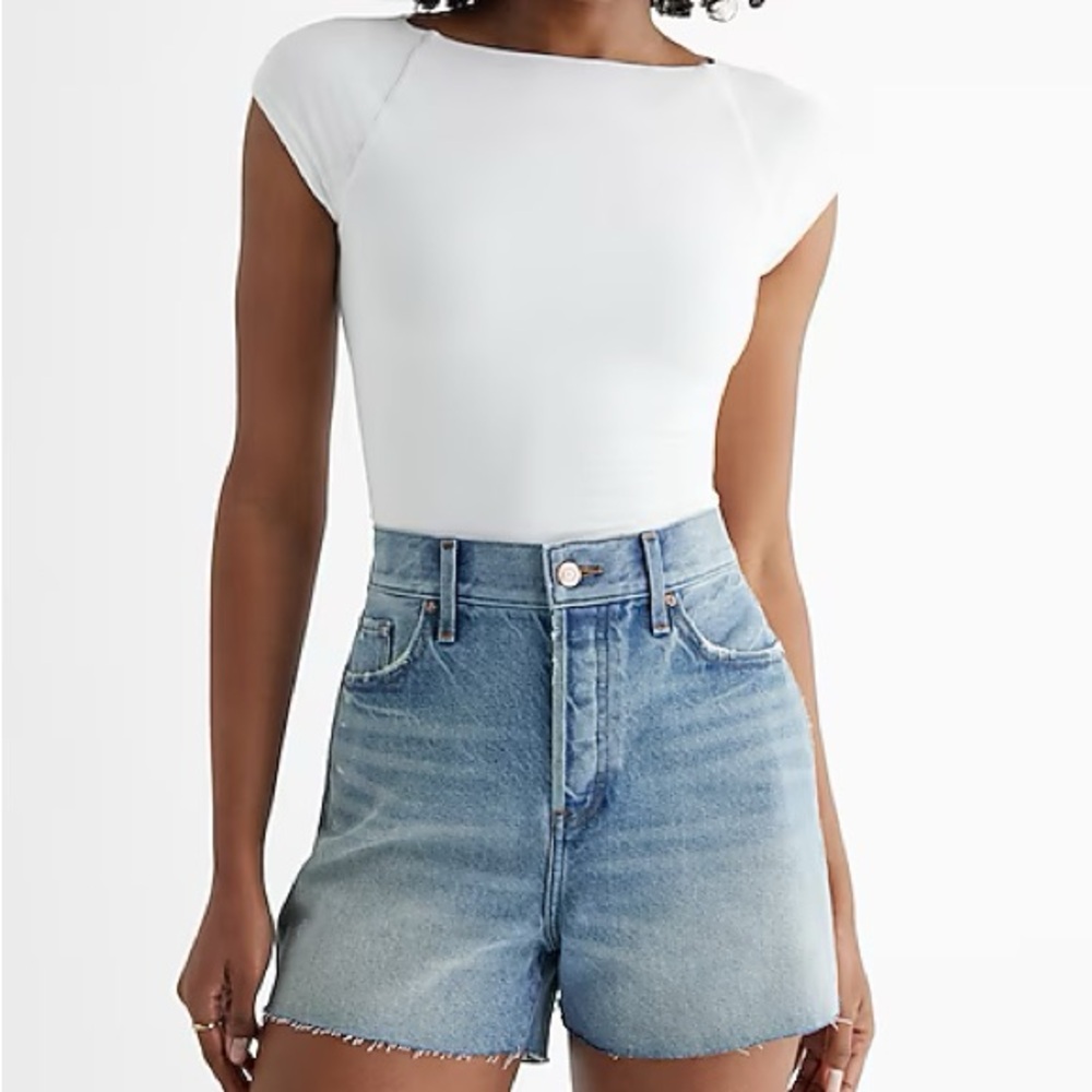 NWT Express Super High Rise Shorts